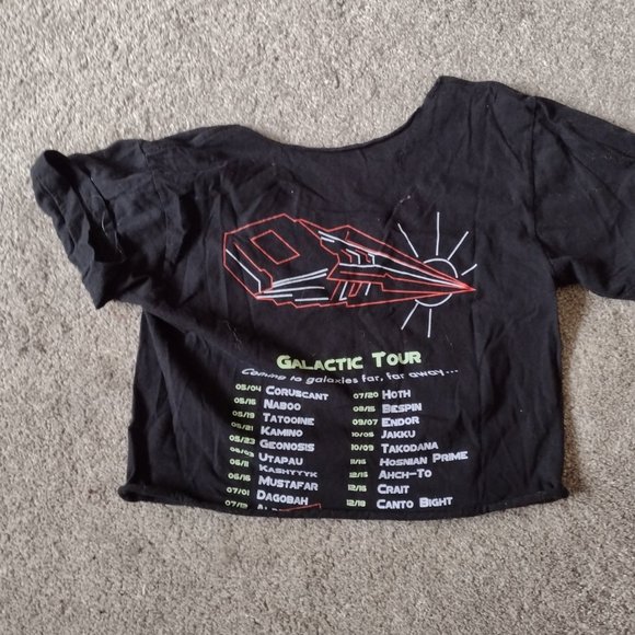 Rebel Spy Star Wars Crop Top - Picture 2 of 2